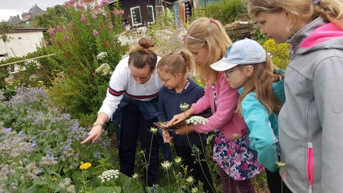 Kinder Gartentag Glück Aug Lichtenstein