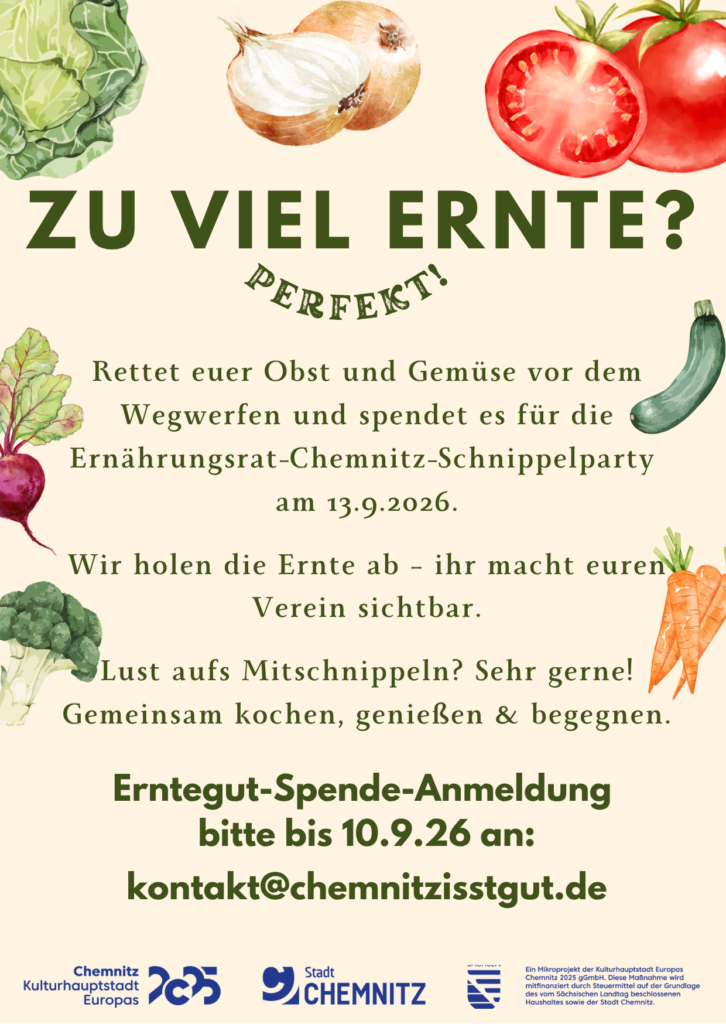 Flyer Schnippelparty